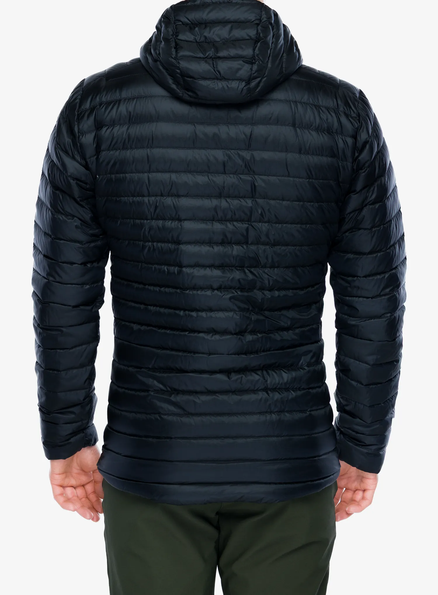 Páperová bunda Montane Anti Freeze Lite Hoodie - black
