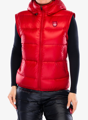 Páperová bunda Pajak Eskimo - red