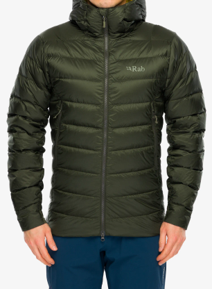 Páperová bunda Rab Electron Pro Hoody - army