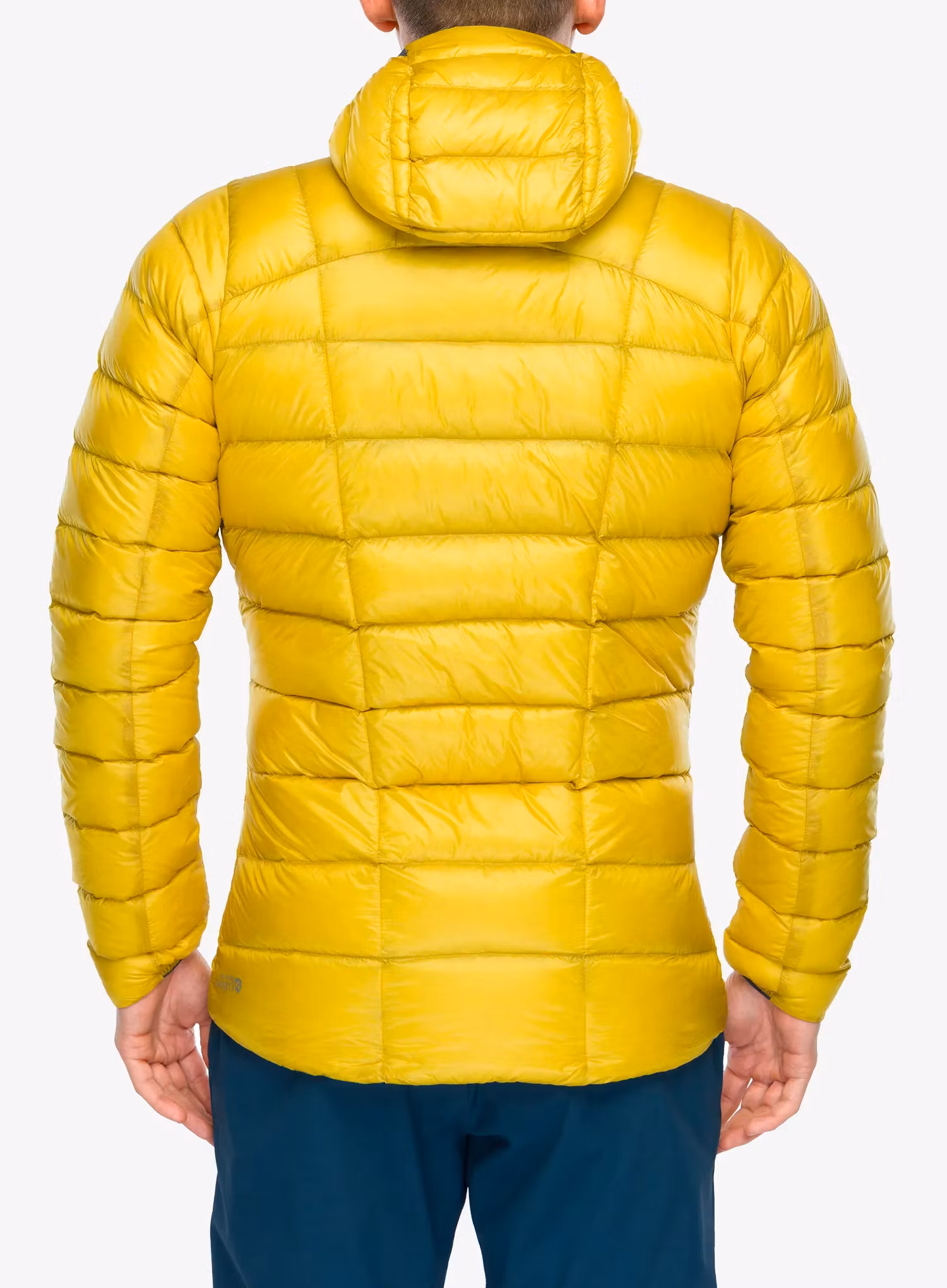 Páperová bunda Rab Mythic Alpine Jacket - dark pollen