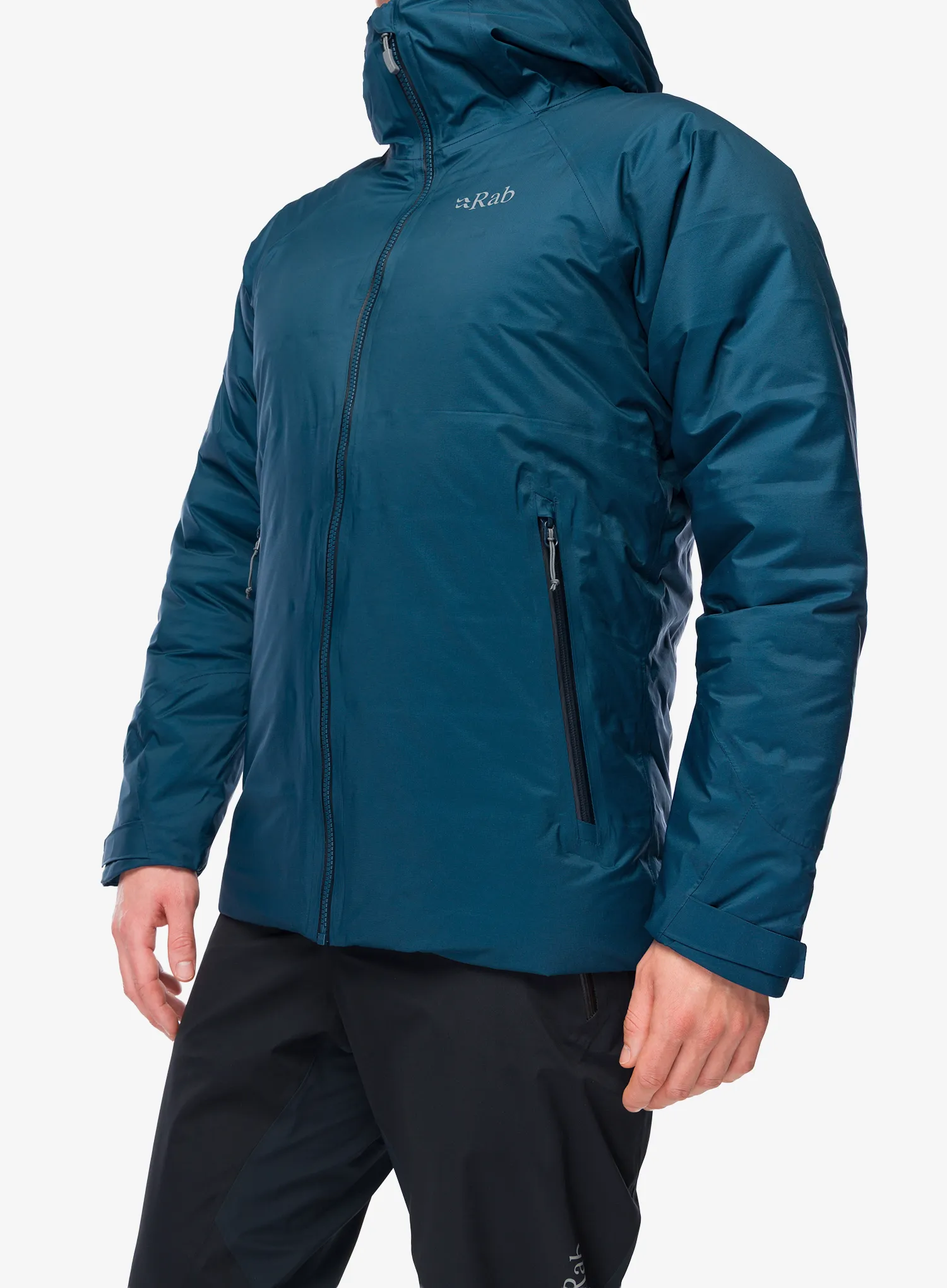 Páperová bunda Rab Valiance Jacket - tempest blue
