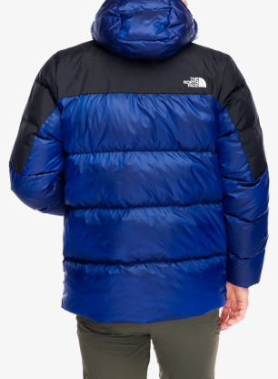 Páperová bunda The North Face Diablo Down 2.0 Hoodie - blue black heather/tnf black