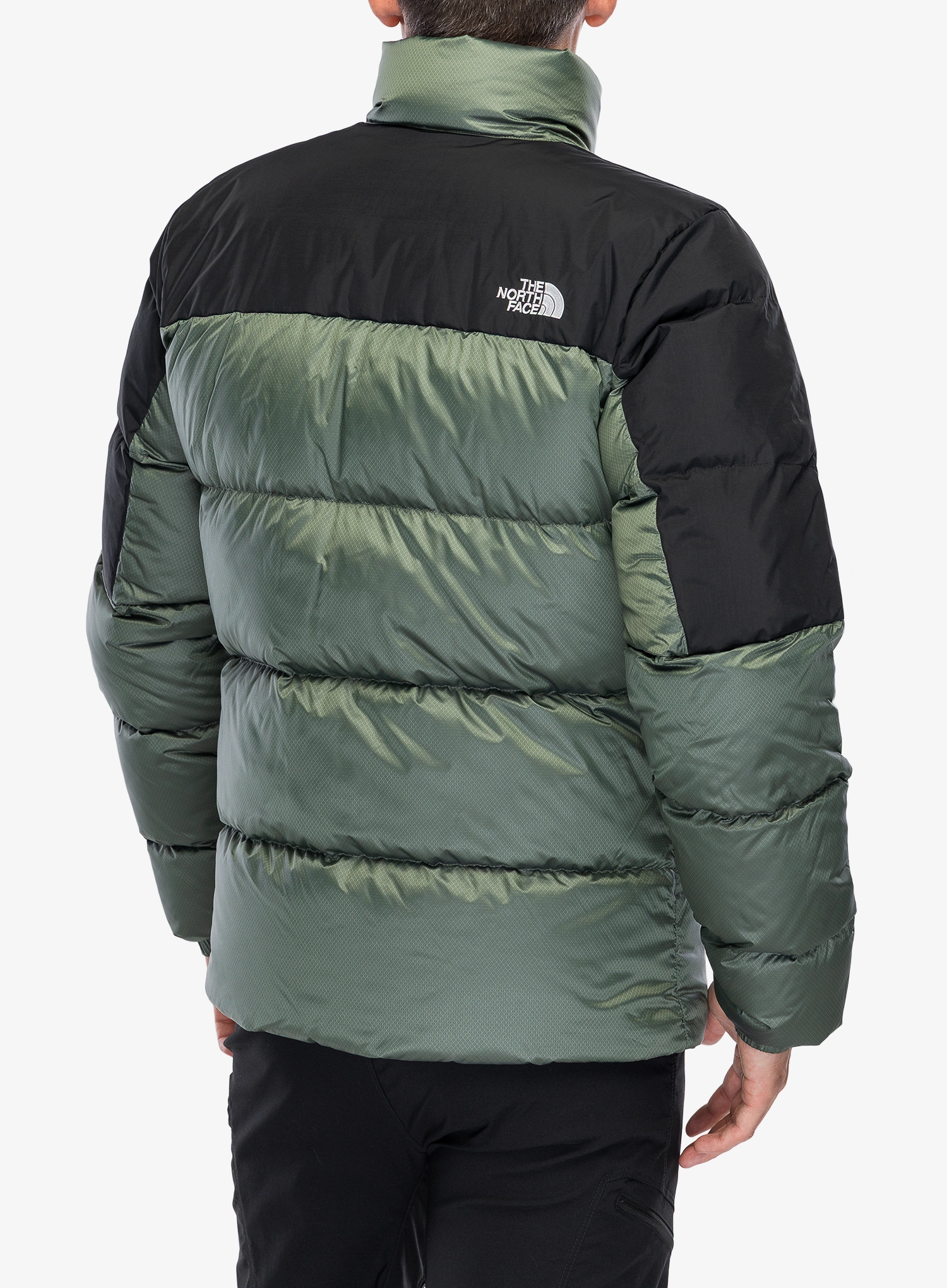 Páperová bunda The North Face Diablo Down 2.0 Jacket - bark mist black heather