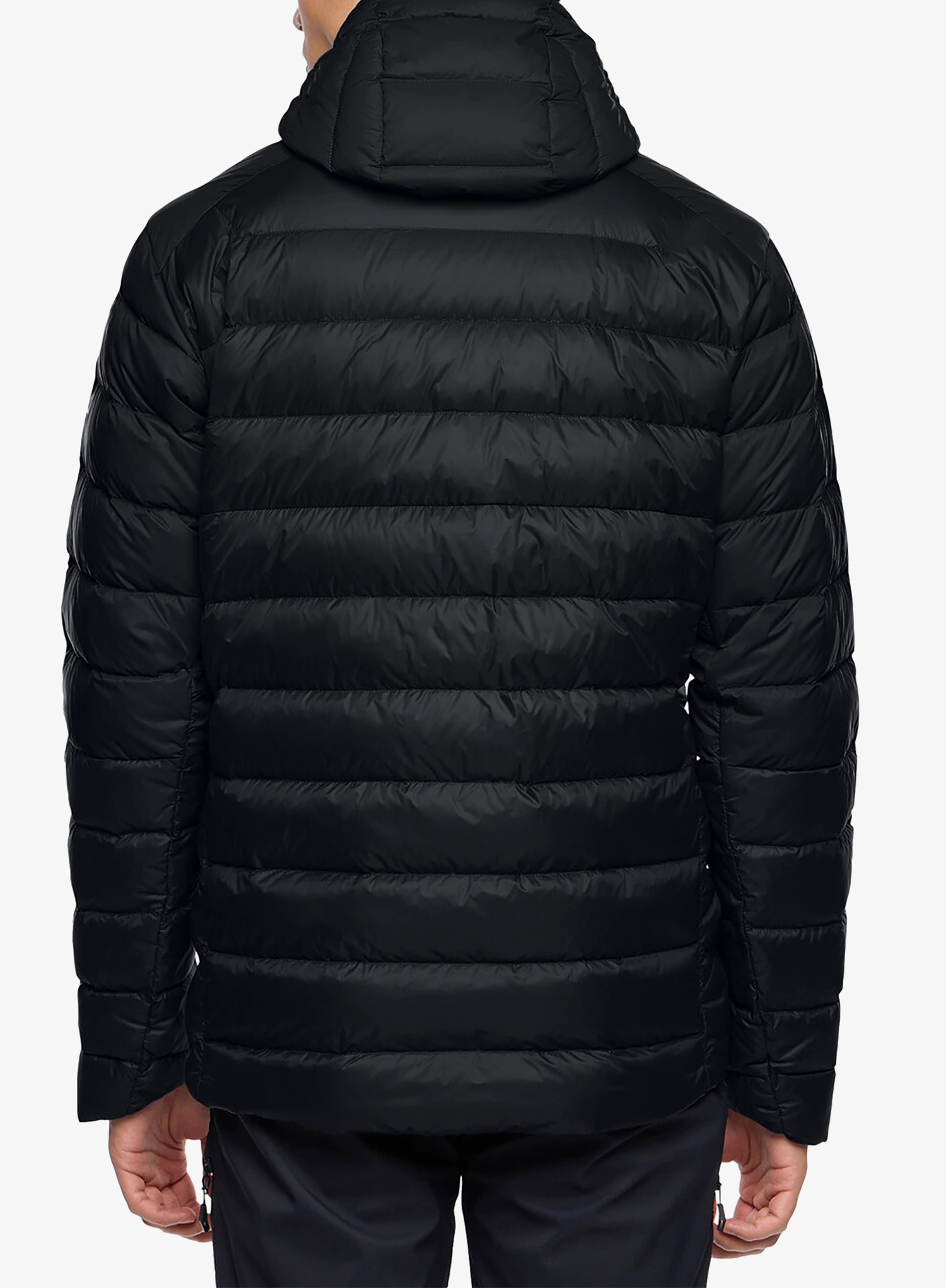 Páperová bunda Vaude Monviso Down Hooded Jacket - black