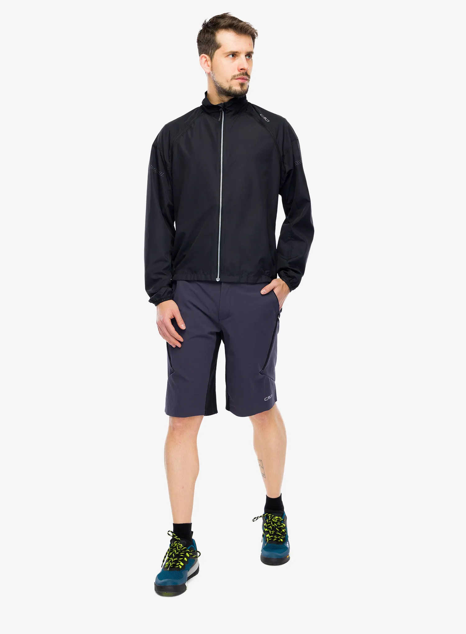 Cyklistická bunda CMP Zyra Jacket - antracite