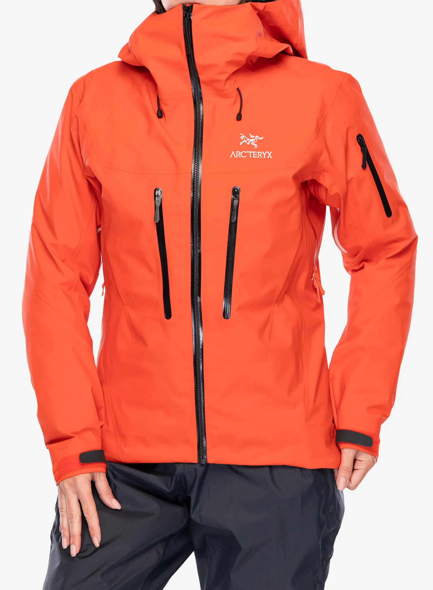 Nepremokavá bunda dámska Arcteryx Alpha SV Jacket - dynasty/blck