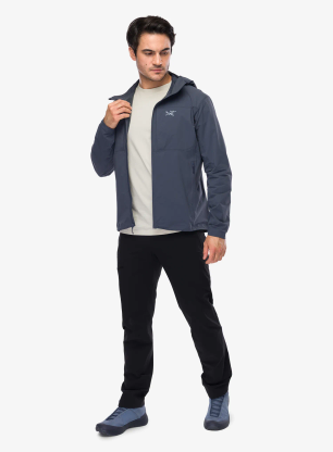 Softshellová bunda Arcteryx Gamma Lightweight Hoody - dk stratus