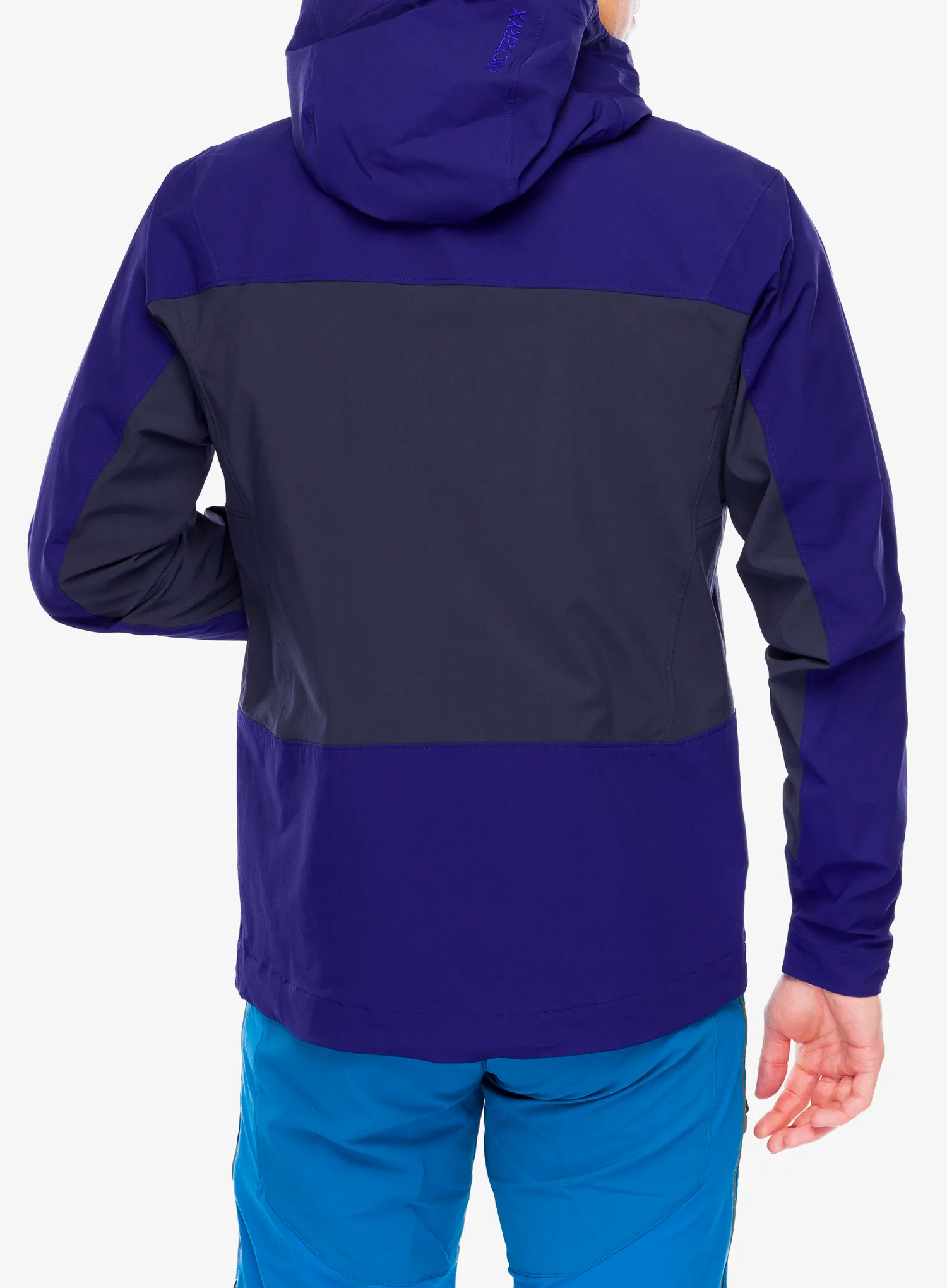 Softshellová bunda Arcteryx Serratus Hoody  - soulsonic/blk sapphire