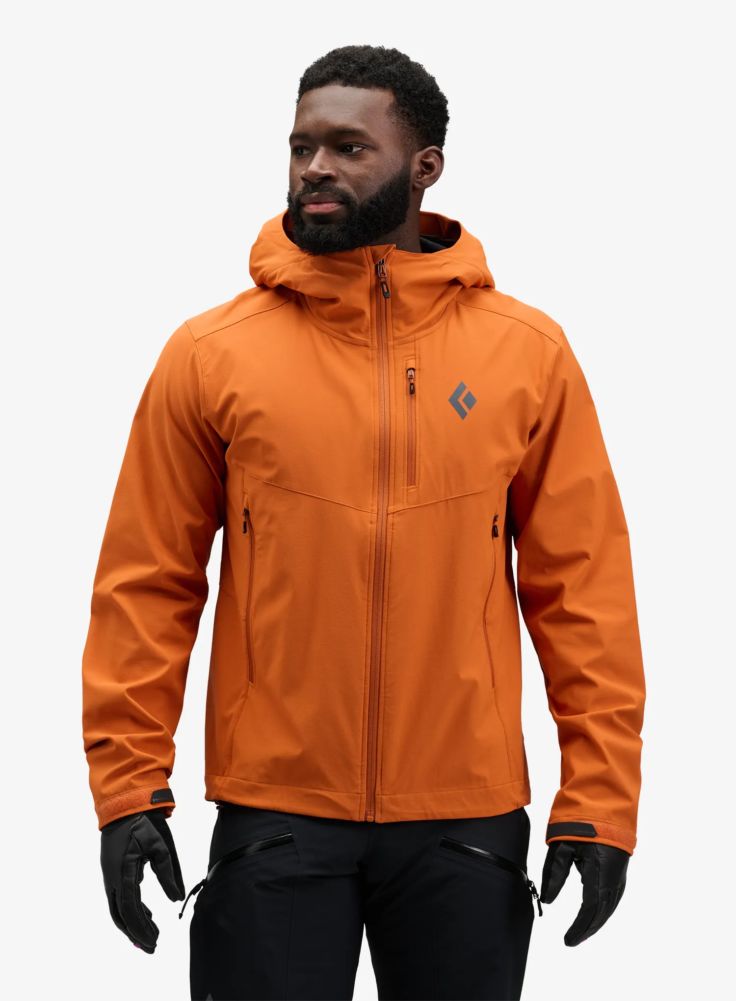 Softshellová bunda Black Diamond Dawn Patrol Softshell - saffron