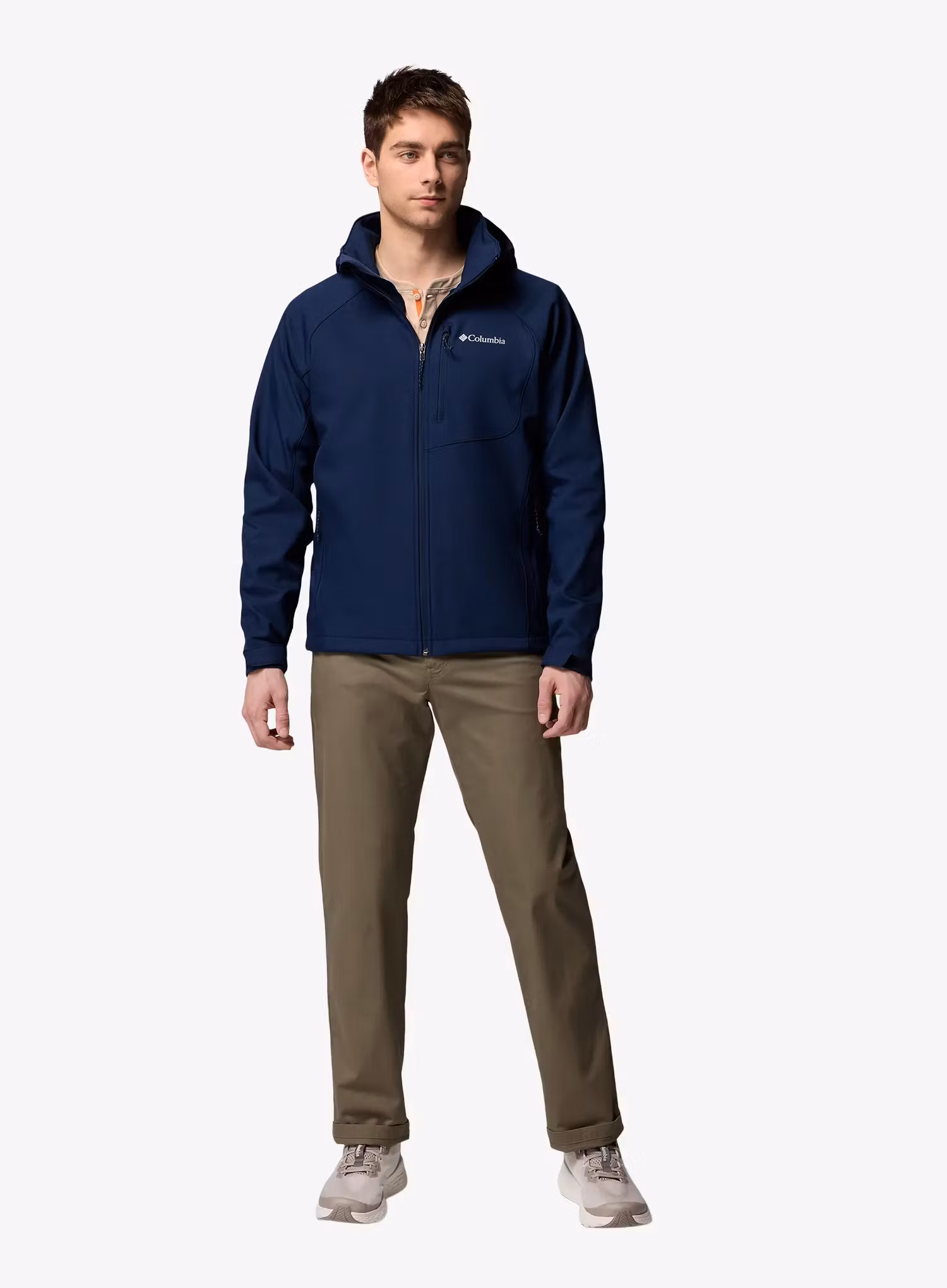 Softshellová bunda Columbia Cascade Ridge III Softshell - collegiate navy