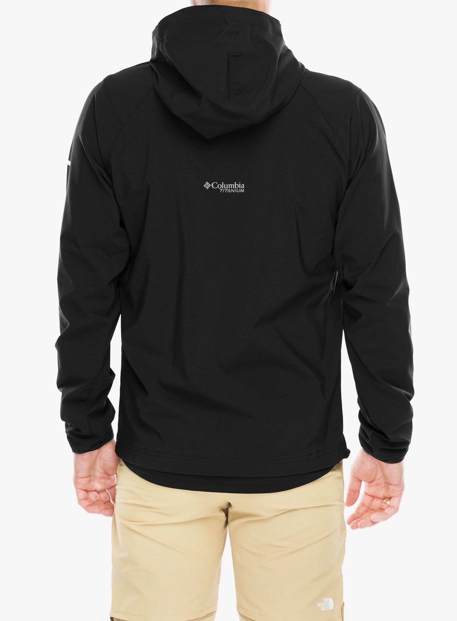 Softshellová bunda Columbia Triple Canyon Hooded Jacket - black