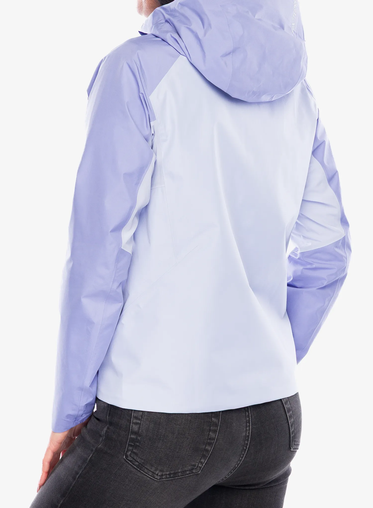 Softshellová bunda dámska Arcteryx Solano Hoody - moonstone/lt moonstone