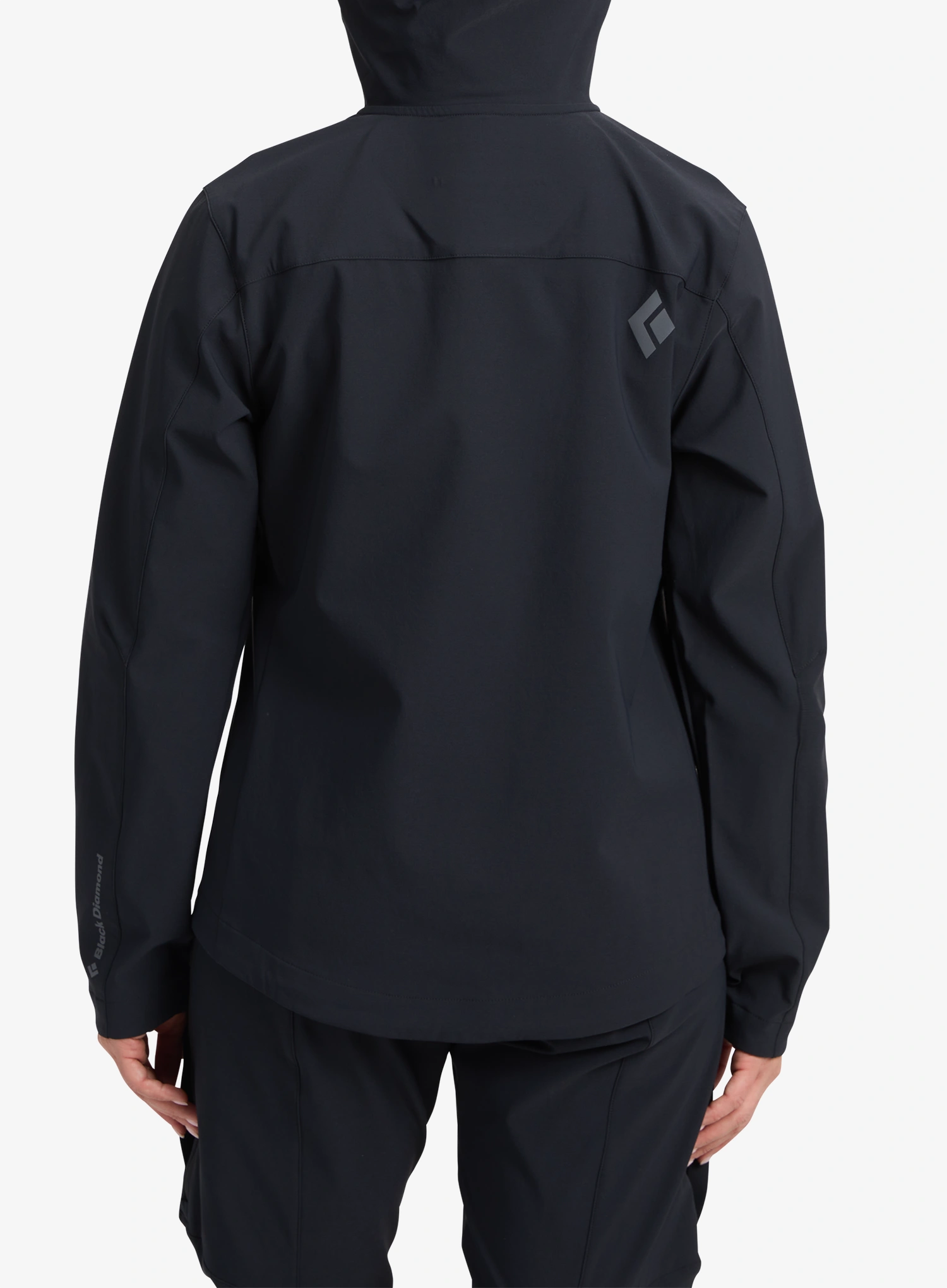 Softshellová bunda dámska Black Diamond Dawn Patrol Softshell - black/black
