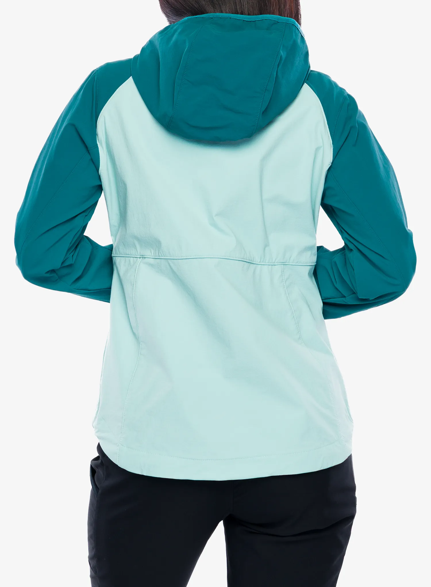 Softshellová bunda dámska Columbia Heather Canyon II Hooded Softshell - spray/river blue