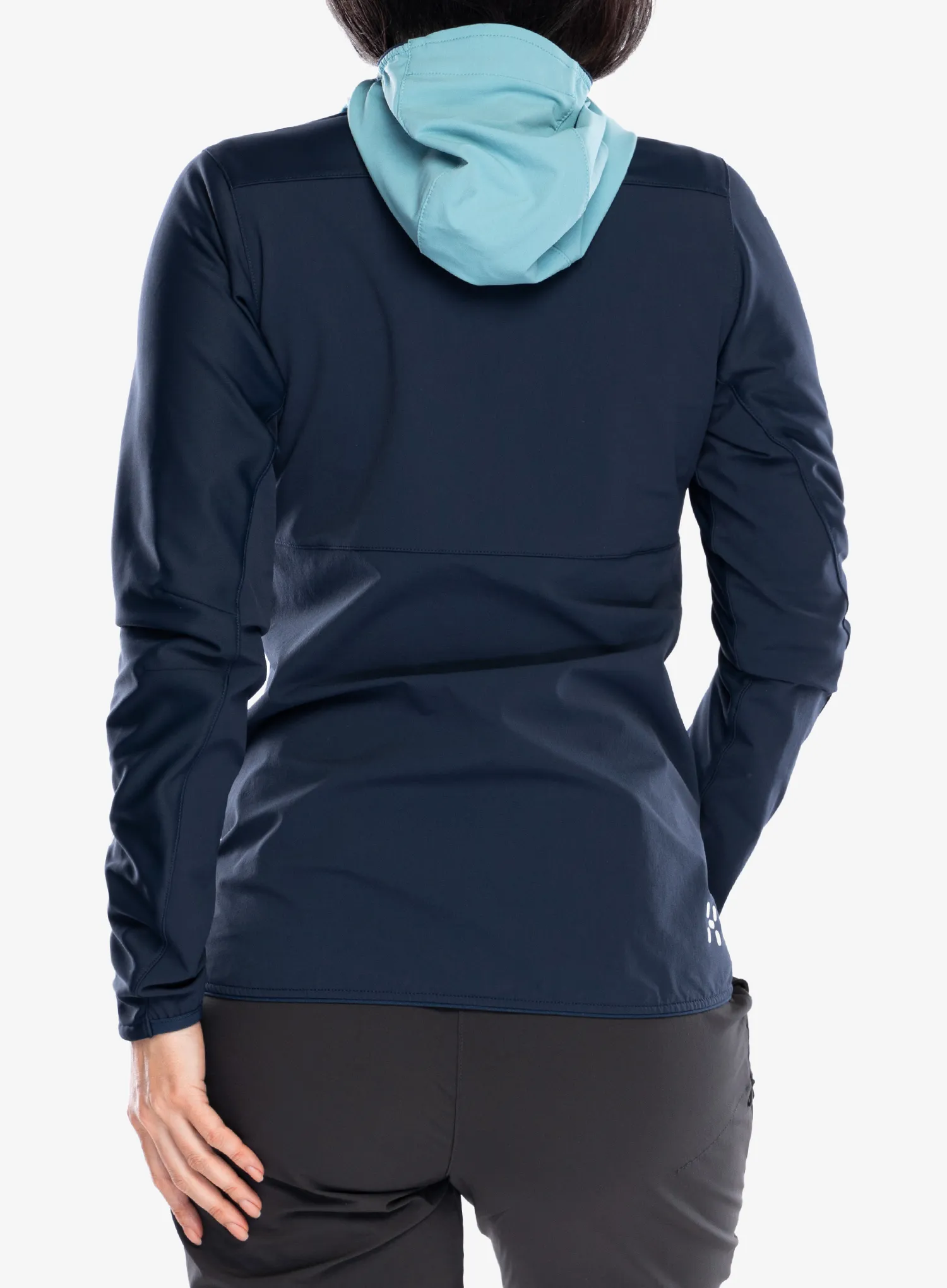 Softshellová bunda dámska Haglofs L.I.M Hybrid Softshell Jacket - tarn blue/frost blue