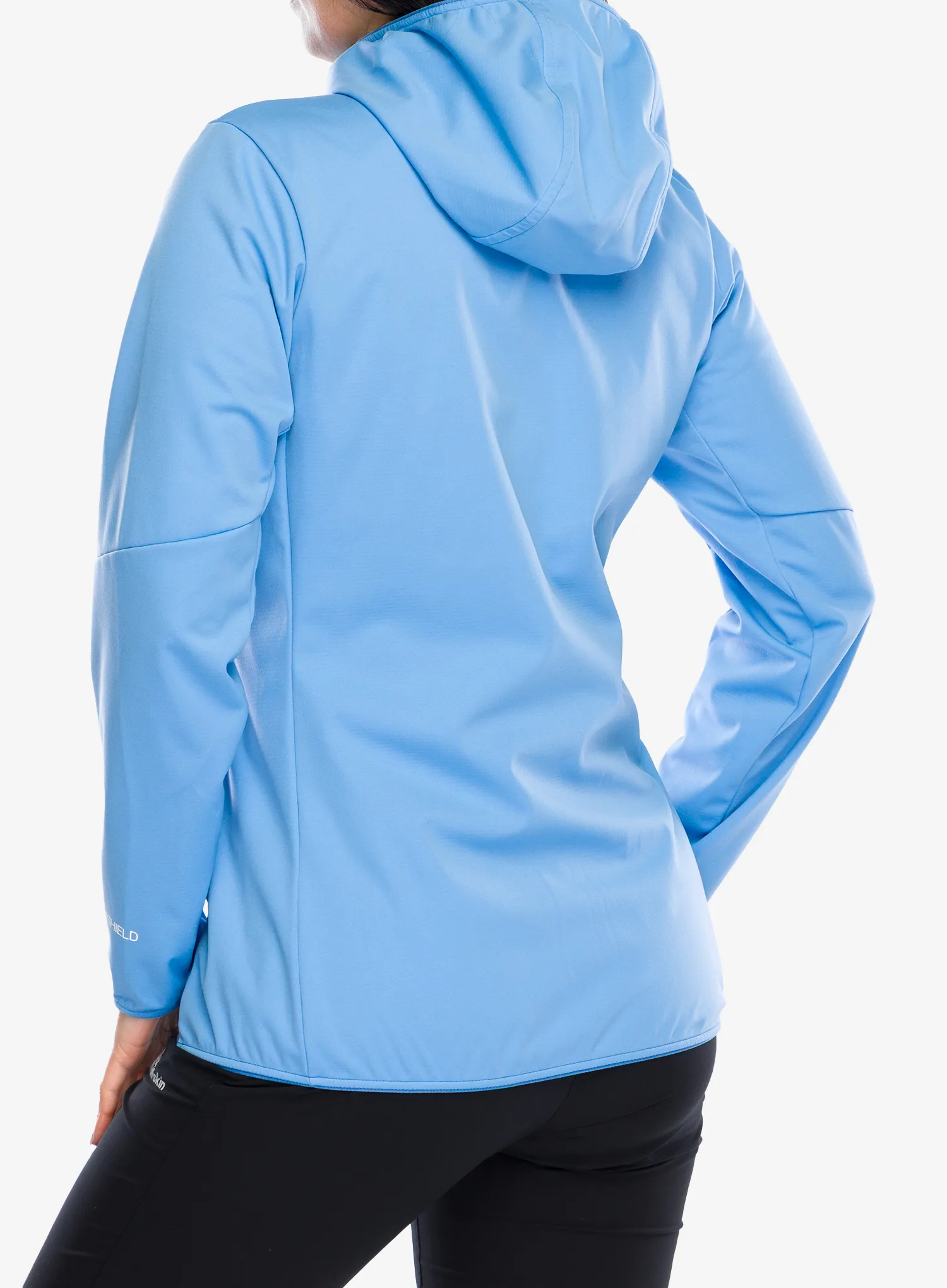 Softshellová bunda dámska Jack Wolfskin Feldberg Hoody - mid blue