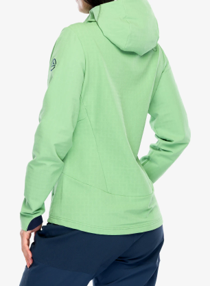 Softshellová bunda dámska La Sportiva Descender Storm Jacket - aspen green/night sky