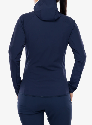 Softshellová bunda dámska Millet Kamet Xcs Light Hoodie - saphir