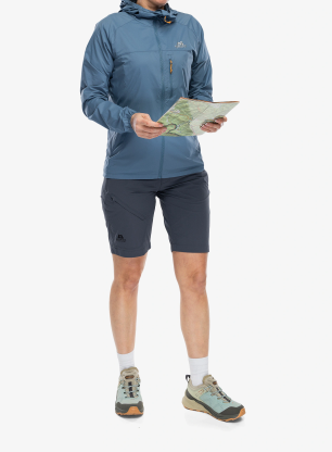 Softshellová bunda dámska Mountain Equipment Aerofoil Hooded Jacket - stellar blue