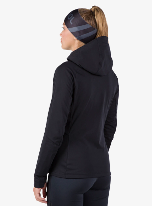 Softshellová bunda dámska Rossignol Genetys Hood Jacket - black
