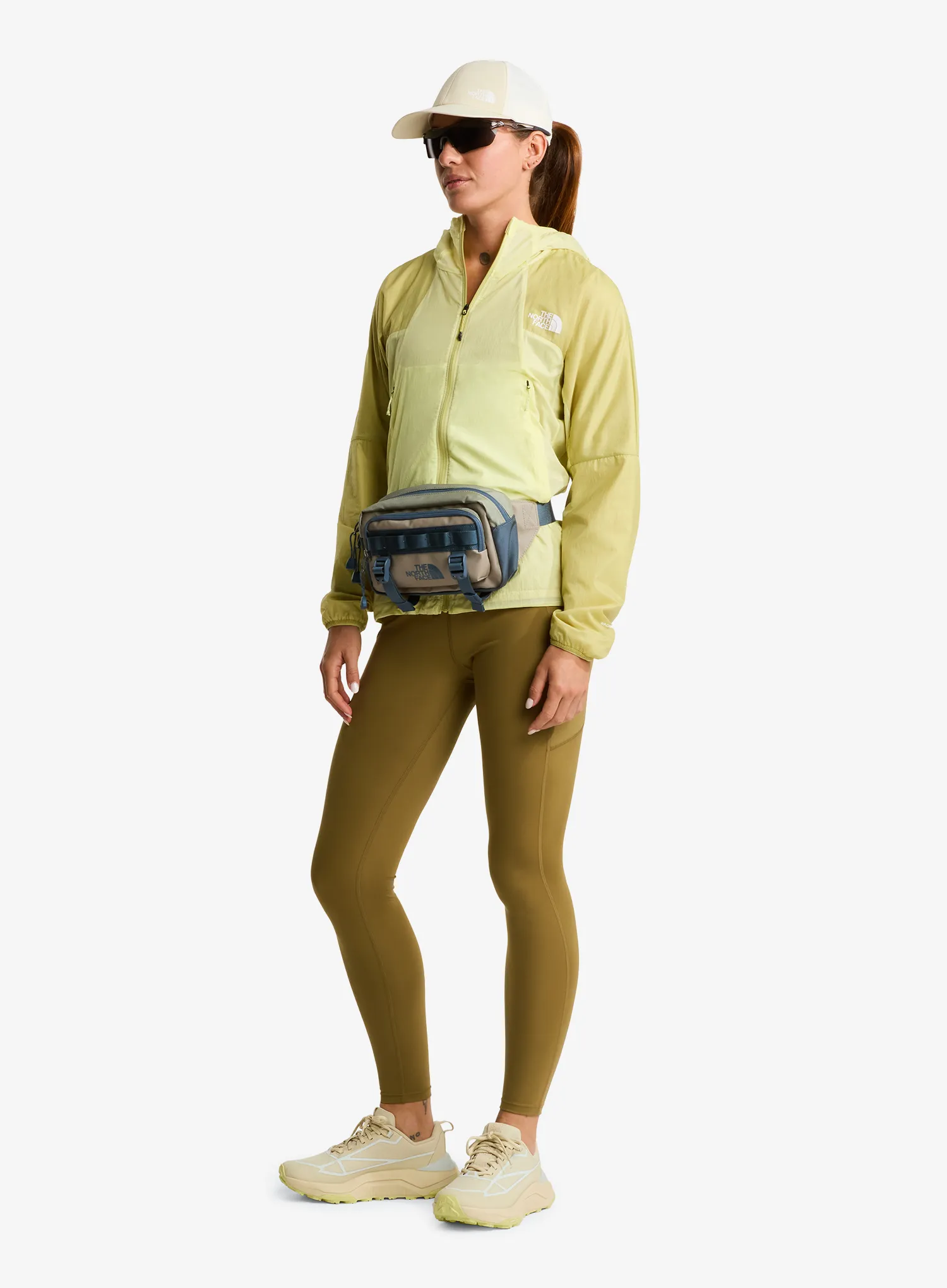 Softshellová bunda dámska The North Face Ridgelite FutureFleece Wind Jacket - lemon mist/pear