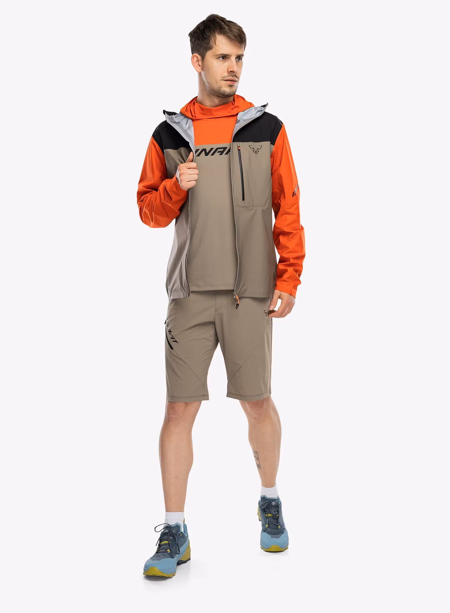 Softshellová bunda Dynafit Traverse 3L Jacket - fallen rock