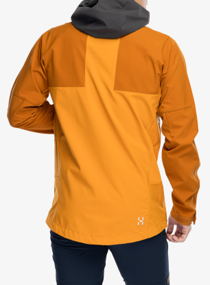 Softshellová bunda Haglofs Roc Sight Softshell Jacket - desert yellow/golden brown