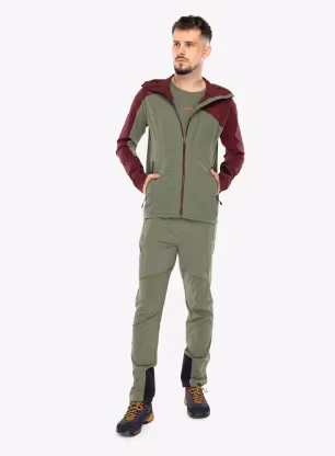 Softshellová bunda La Sportiva Aequilibrium Speed Jacket - cypress/redwood