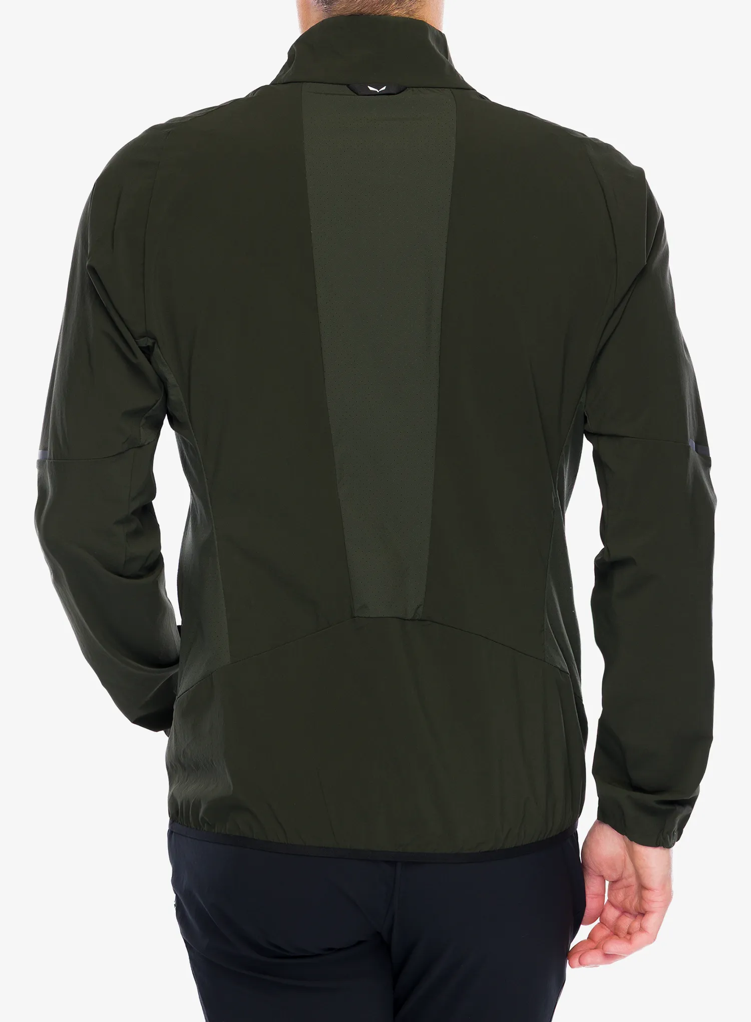 Softshellová bunda Salewa Pedroc DST Light Jacket - dark olive