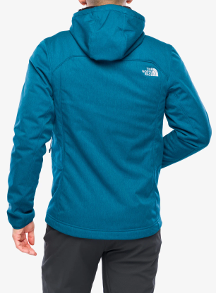 Softshellová bunda The North Face Quest Hooded Softshell - mineral ink dark heather