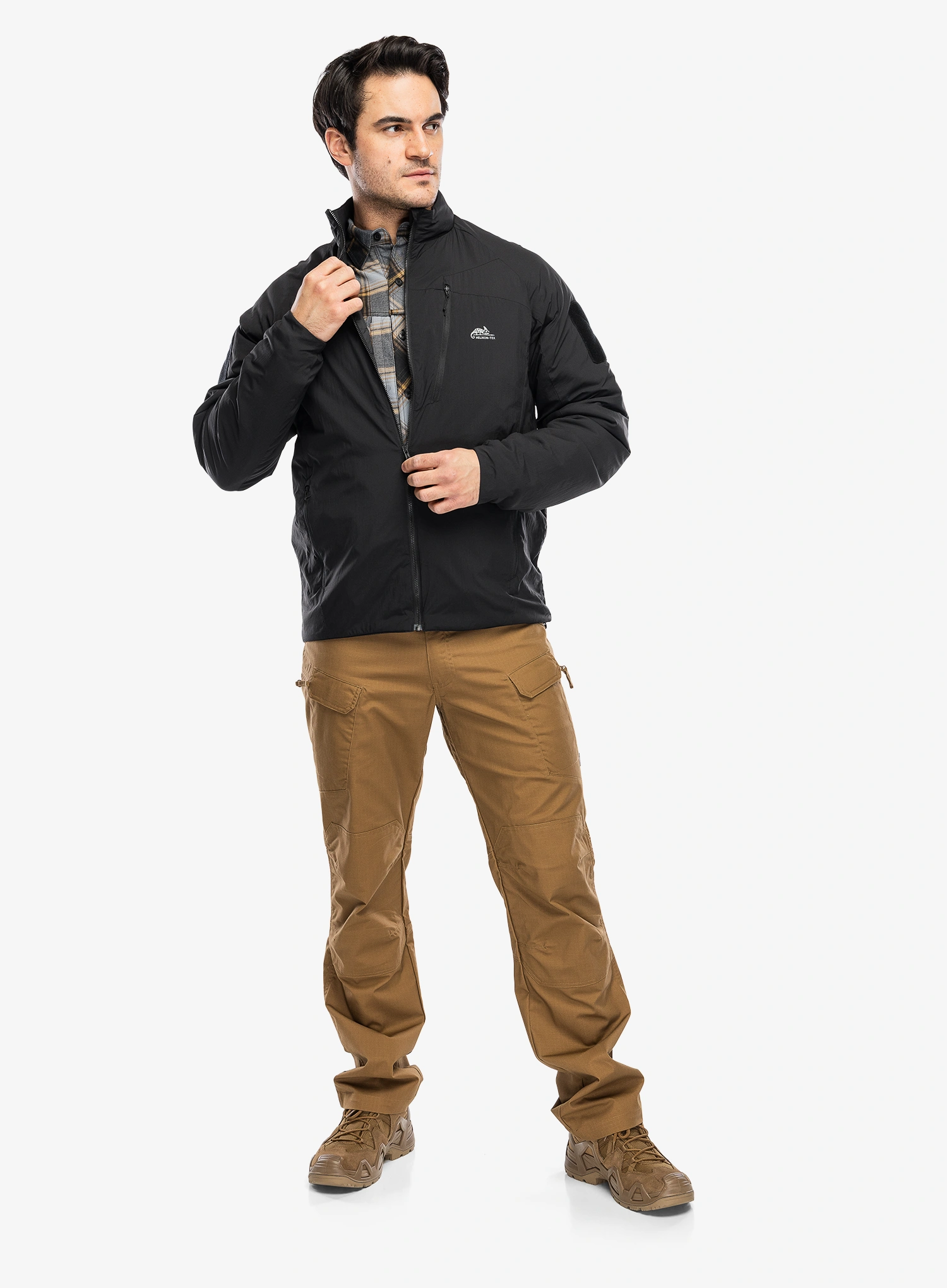 Taktická bunda Helikon-Tex Wolfhound Lite - black