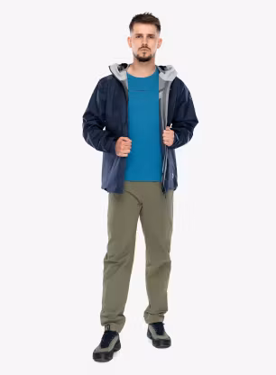 Bunda do hôr La Sportiva Discover Shell Jacket - night sky/chalk
