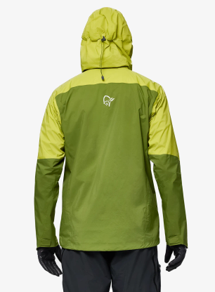 Bunda do hôr Norrona Falketind Dri1 Jacket - pesto/golden lime