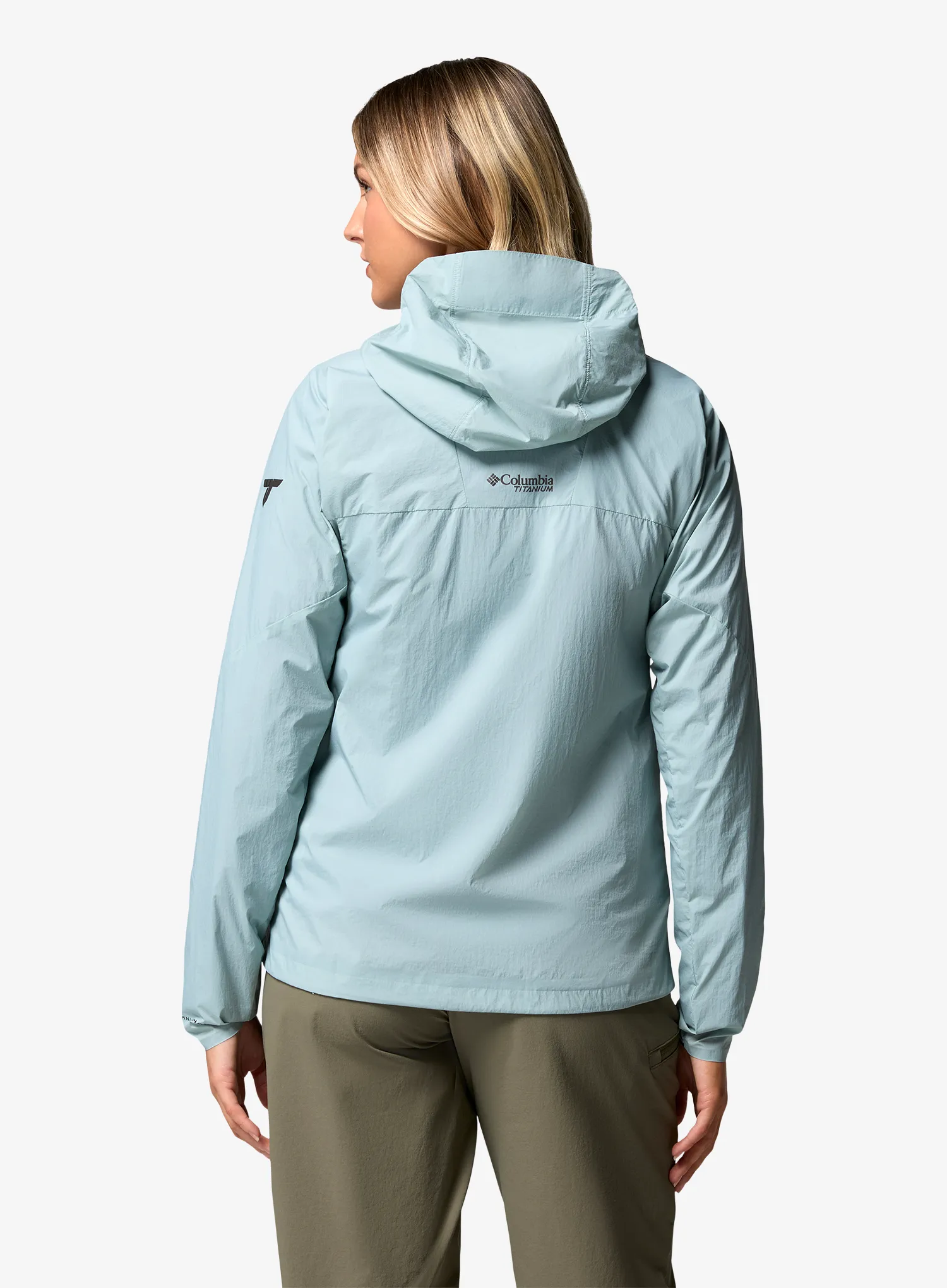 Vetrovka dámska Columbia Khyex Pro Wind Jacket - crushed blue