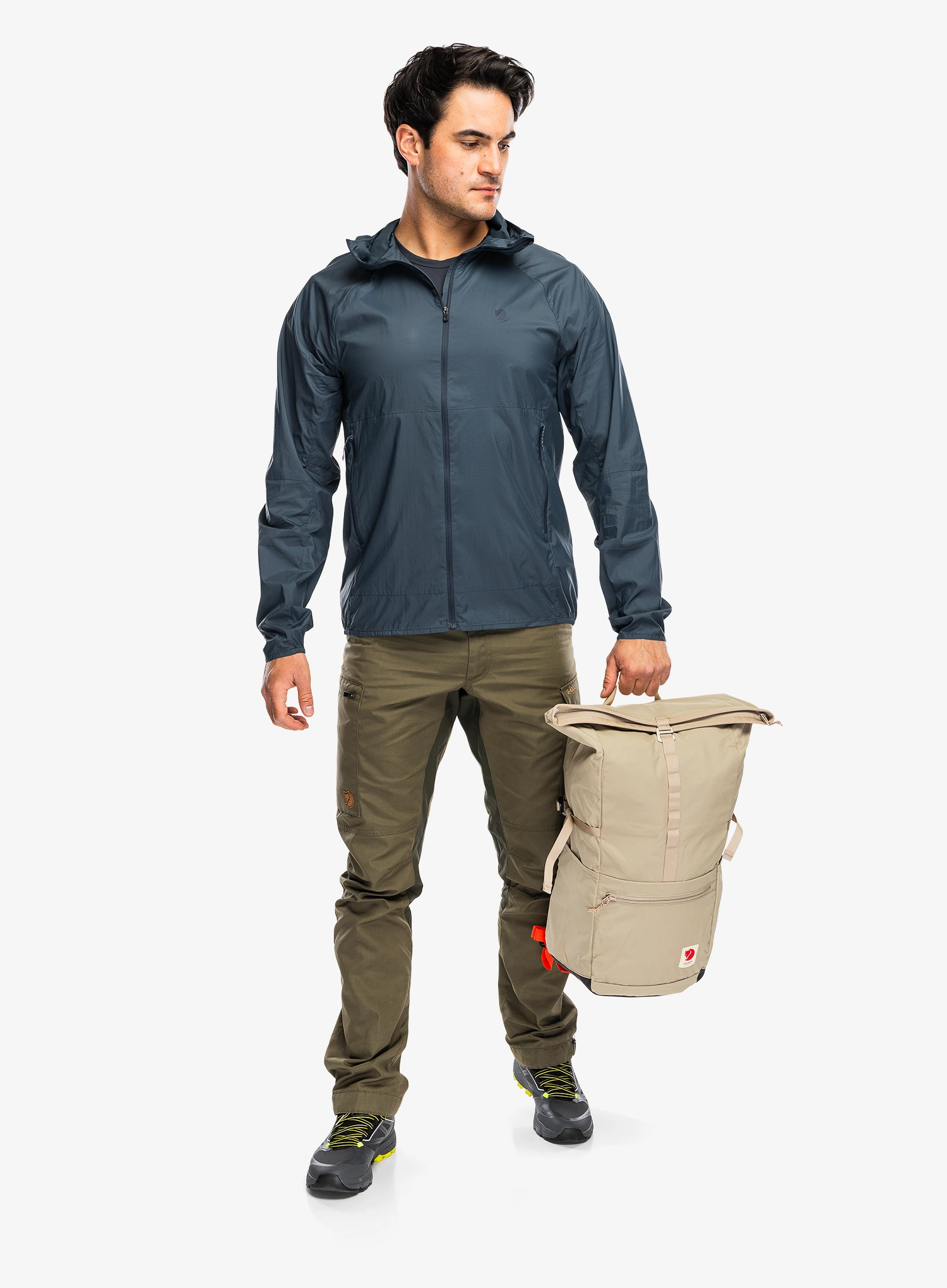 Vetrovka Fjallraven Keb Latt Wind Jacket - mountain blue