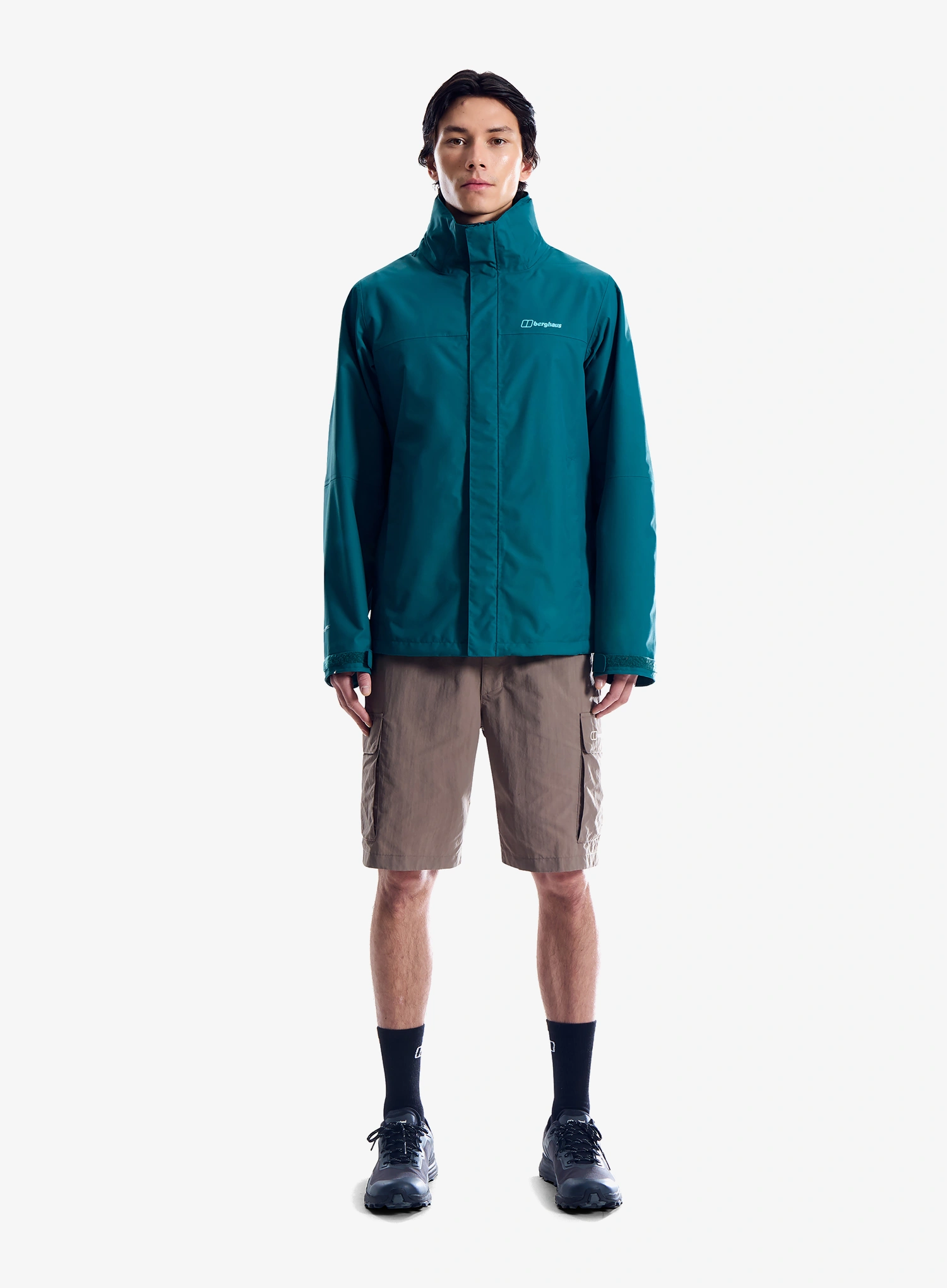 Nepremokavá bunda Berghaus Rg Alpha 2.0 Shell Jkt Am - northern storm