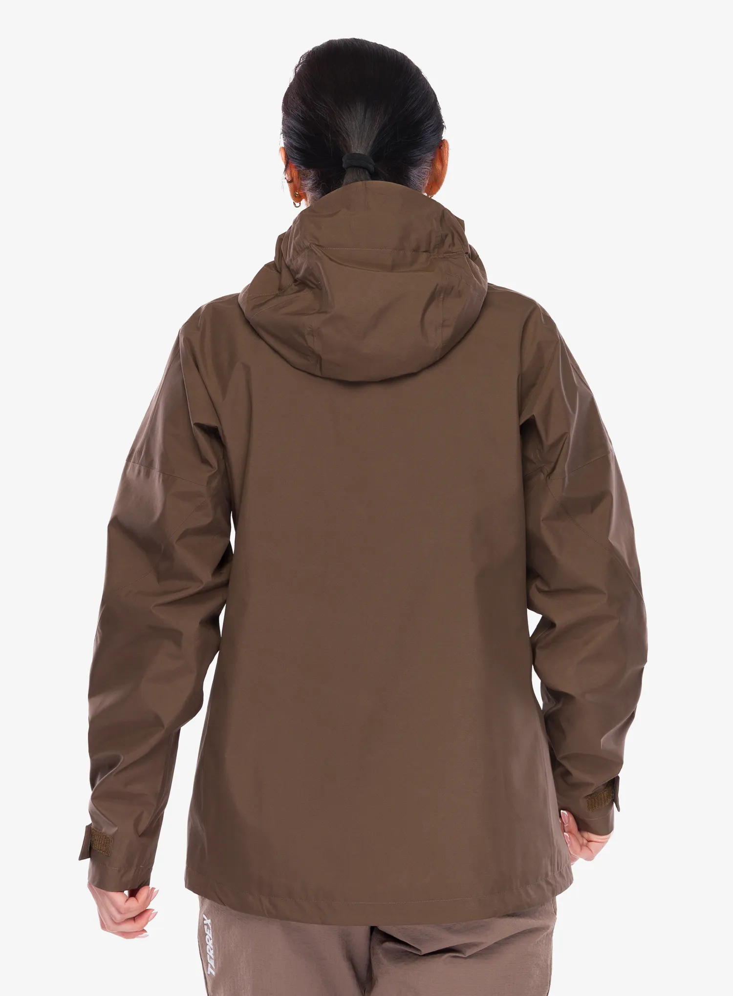 Nepremokavá bunda dámska adidas TERREX Xperior 2L GORE-TEX Performance Jacket - earth strata