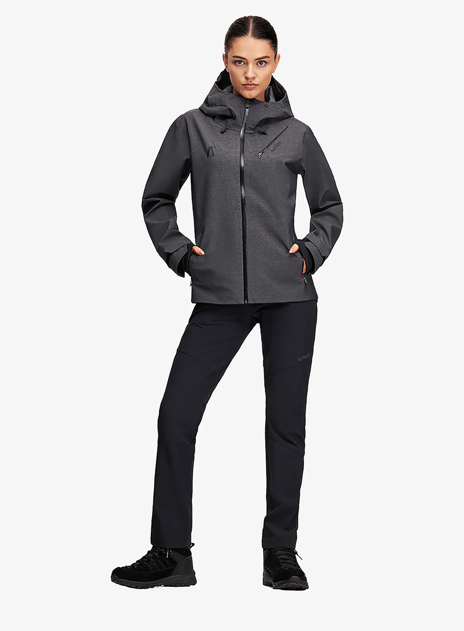 Nepremokavá bunda dámska Alpinus Gingera Pro - black
