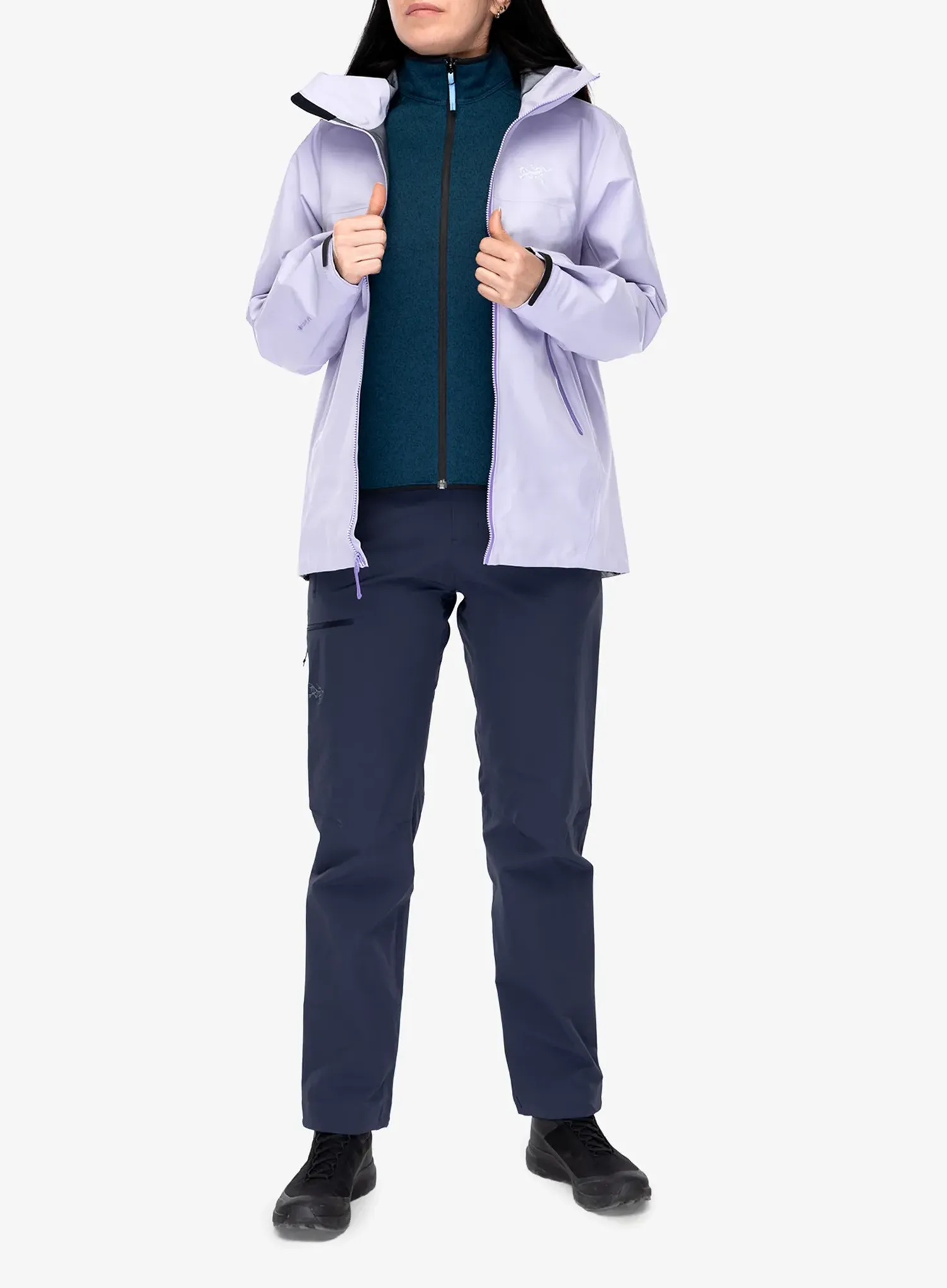 Nepremokavá bunda dámska Arcteryx Beta Jacket - mallow