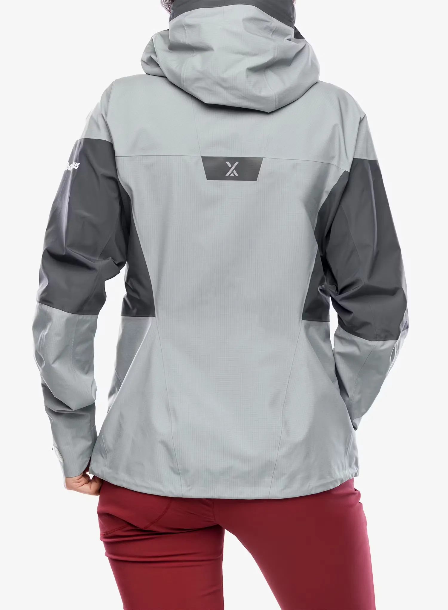 Nepremokavá bunda dámska Berghaus MTN Guide Alpine Pro Jacket - monument/grey pinstripe