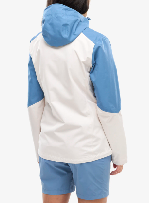 Nepremokavá bunda dámska Millet Fitz Roy Jkt - vanilla cream/coronet