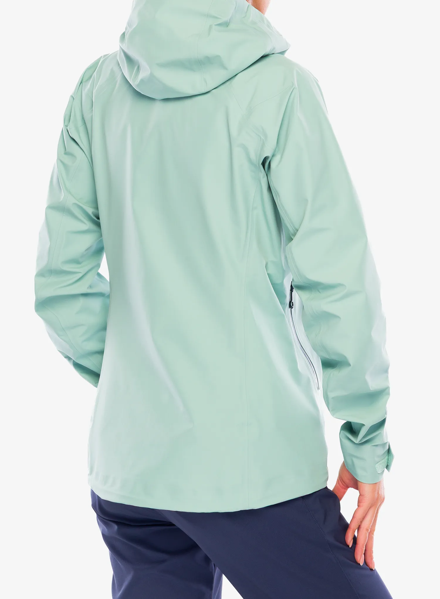 Nepremokavá bunda dámska Montane Phase Lite Jacket - sea mist