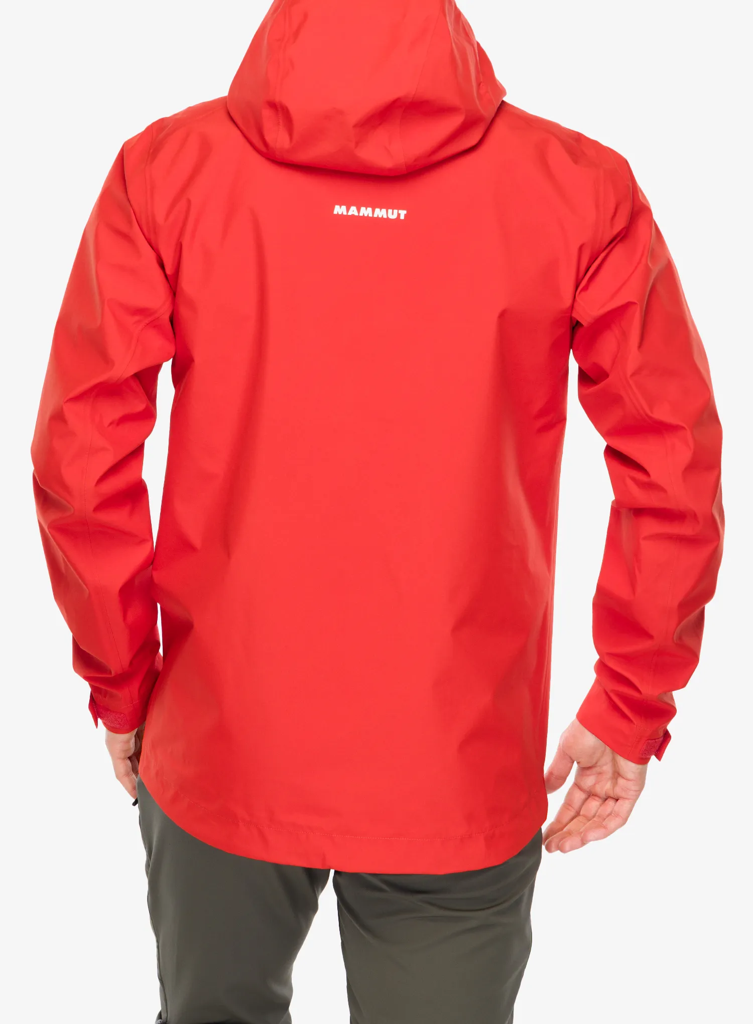 Nepremokavá bunda Mammut Crater Light HS Hooded Jacket - mammut red
