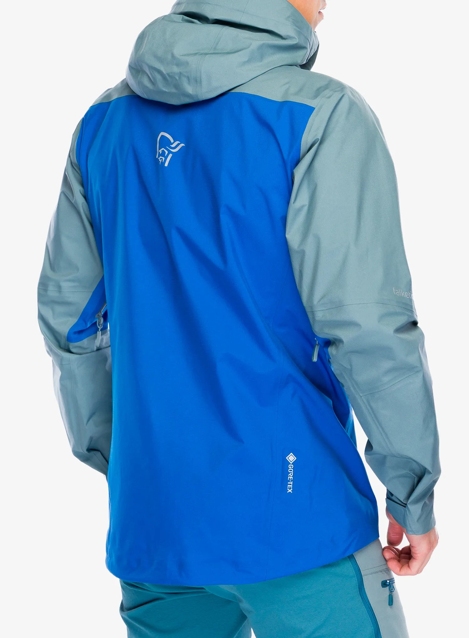 Nepremokavá bunda Norrona Falketind GORE-TEX Jacket - skydiver