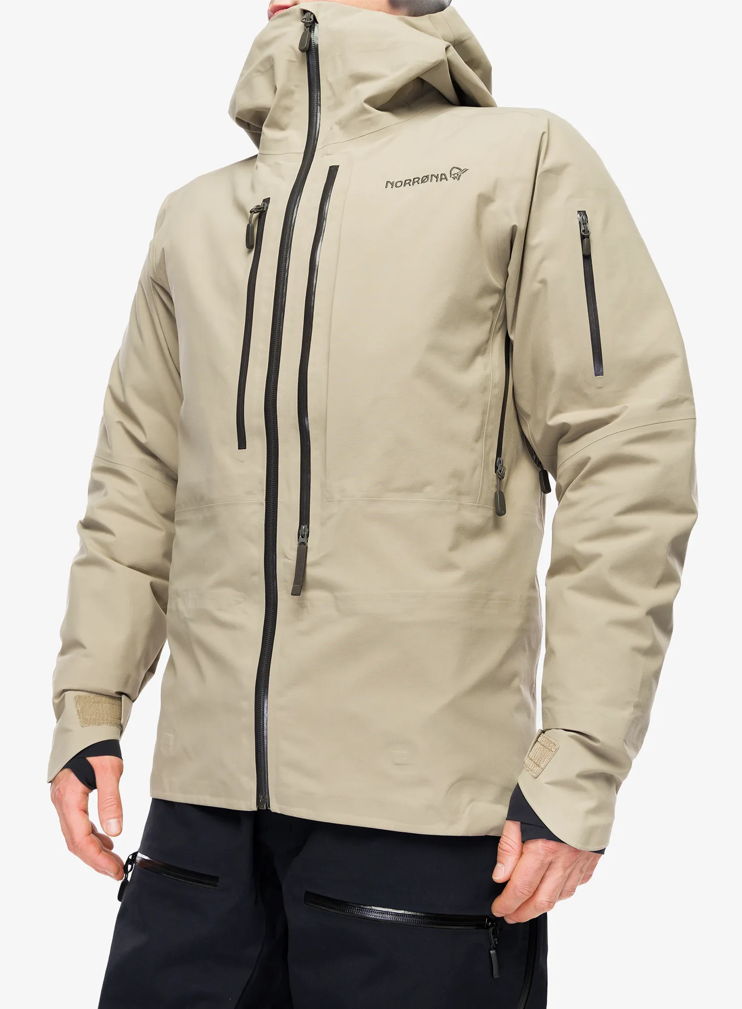 Nepremokavá bunda Norrona Lofoten GORE-TEX Pro Jacket - winter twig