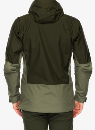 Nepremokavá bunda Salewa Puez Gtx 2L Epe Jacket - dark olive