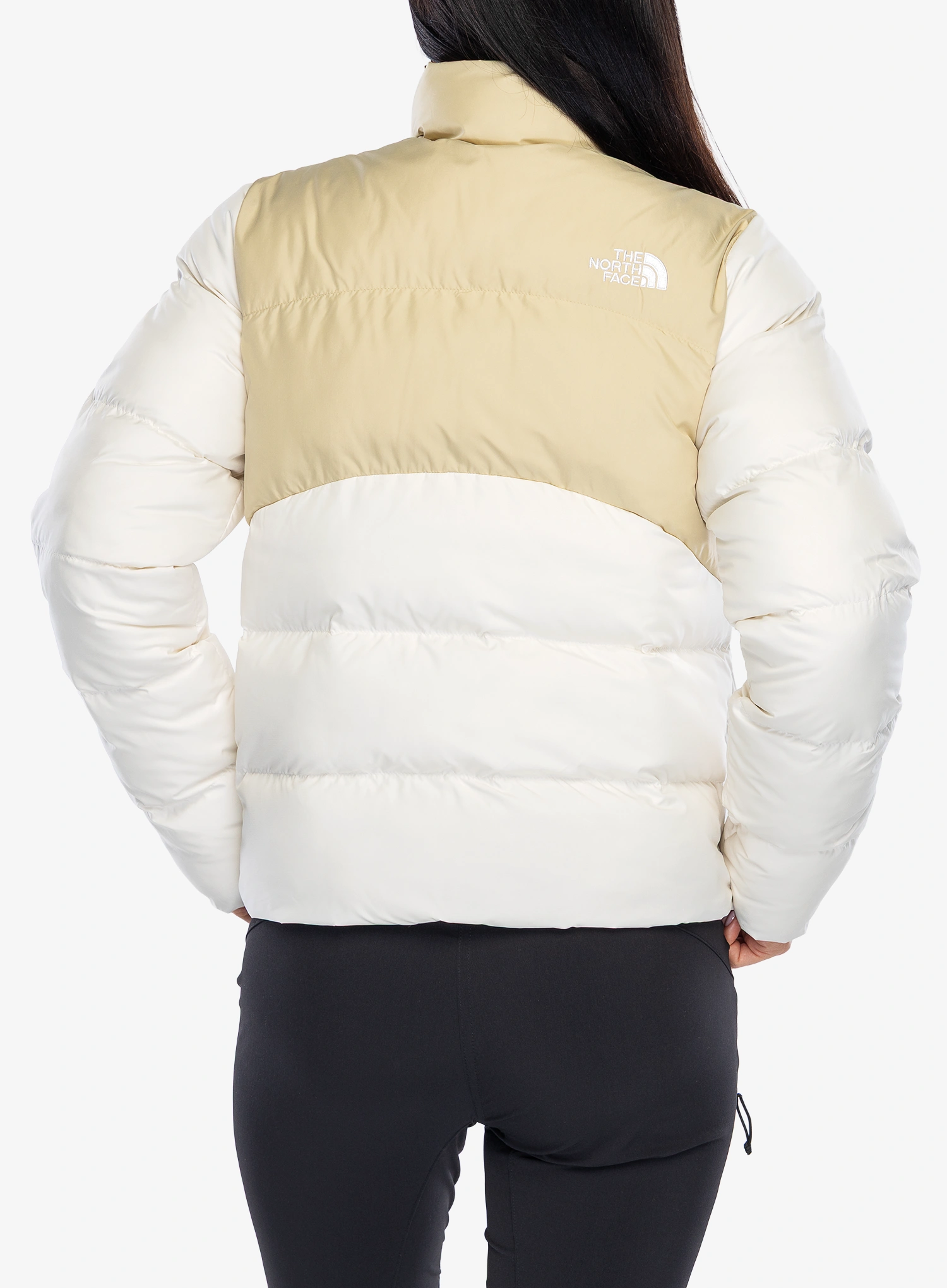 Dámska zimná bunda The North Face Saikuru Jacket - gravel/white dune