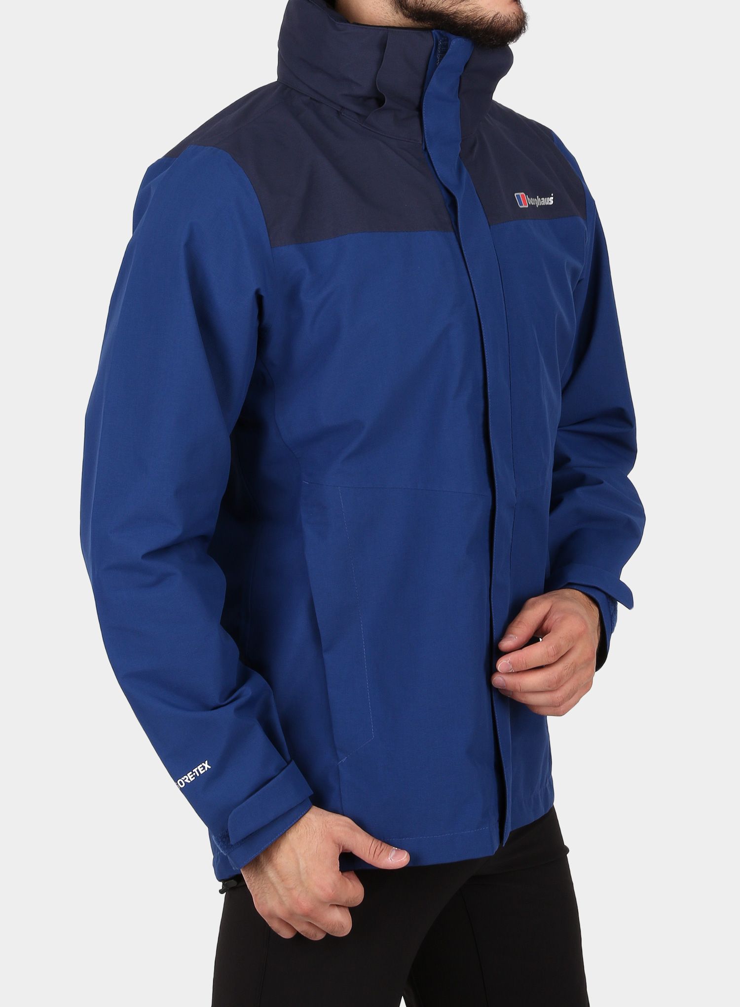 Bunda do dažďa Berghaus Hillwalker InterActive Jacket - deep water