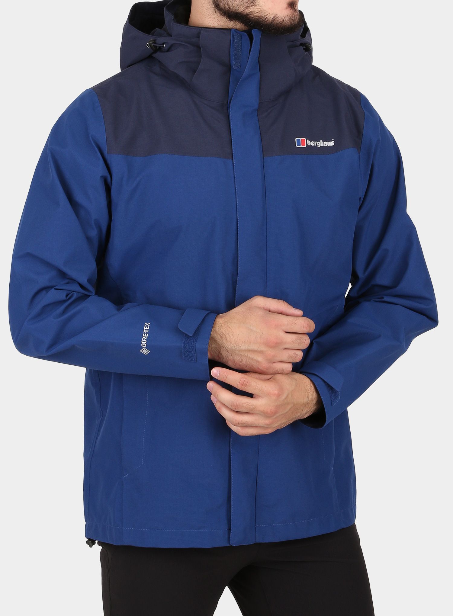 Bunda do dažďa Berghaus Hillwalker InterActive Jacket - deep water