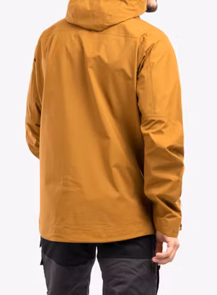 Bunda pánska Fjallraven Keb Eco-Shell Jacket - chestnut